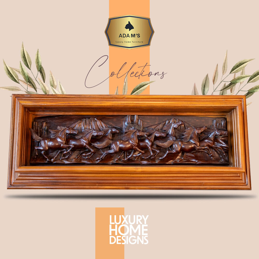 Dekorası Relıef Kuda Besar 220cm
