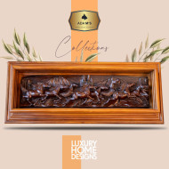 Dekorası Relıef Kuda Besar 220cm